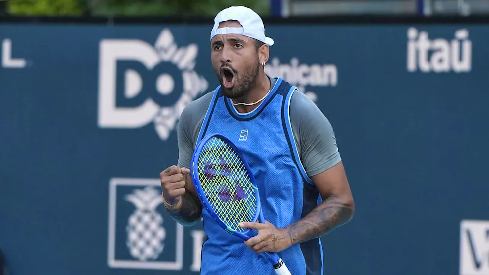 Miami. Deux ans et demi plus tard, Nick Kyrgios gagne enfin en simple