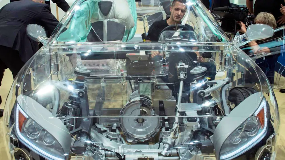 Unsichtbares Auto von ZF: Der deutsche Autozulieferer hat 2024 Verlust gemacht. (Archivbild)