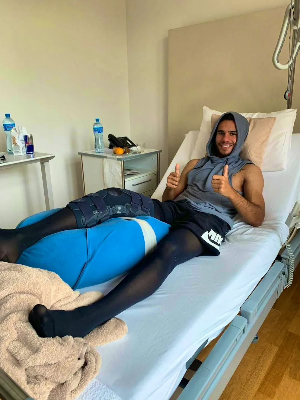 Miguel Peralta spent too much time in hospital beds during his career.
