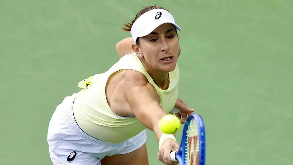 Belinda Bencic kämpft sich in Miami in die 2. Runde.
