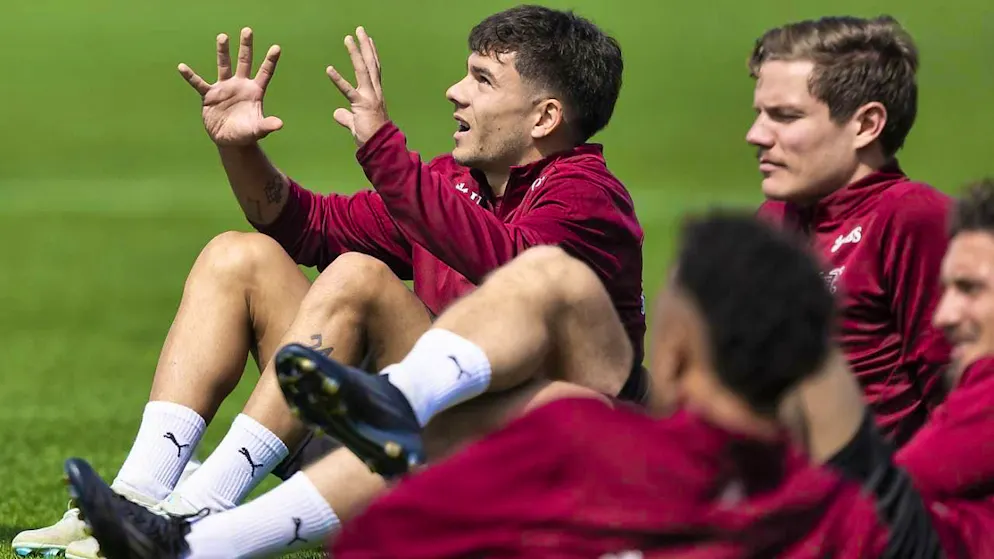 Lucas Blondel (left) and Stefan Gartenmann are the new faces in the Swiss national team