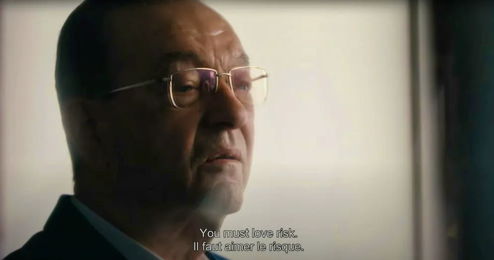 The German banker Oswald Grübel has a lot to contribute to the film.