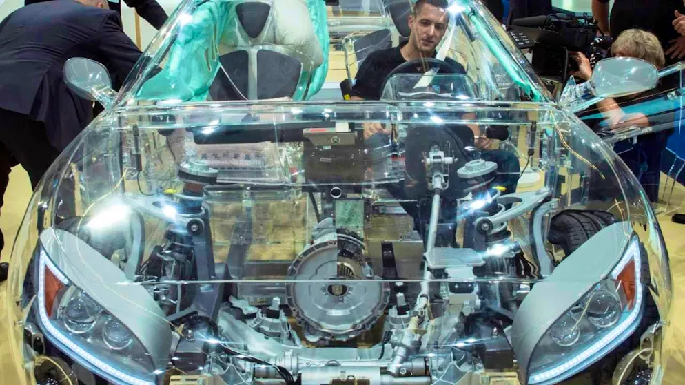 Invisible car from ZF: The German automotive supplier made a loss in 2024. (archive picture)