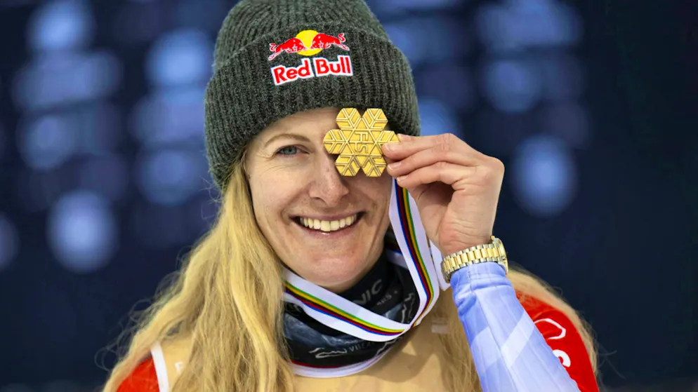 Fanny Smith is world champion for the second time.
