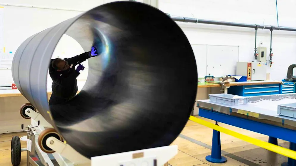 The space technology group Ruag International posted significantly lower revenue last year. In addition, transformation costs weighed on profitability. All in all, the company slipped into the red. (archive picture)