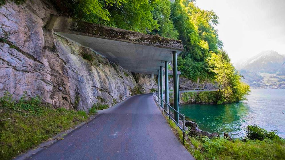 The body of the 36-year-old woman from Bulgaria was discovered in Lake Lucerne in Harissen Bay in Stansstad in the fall of 2014. (Archive photo)