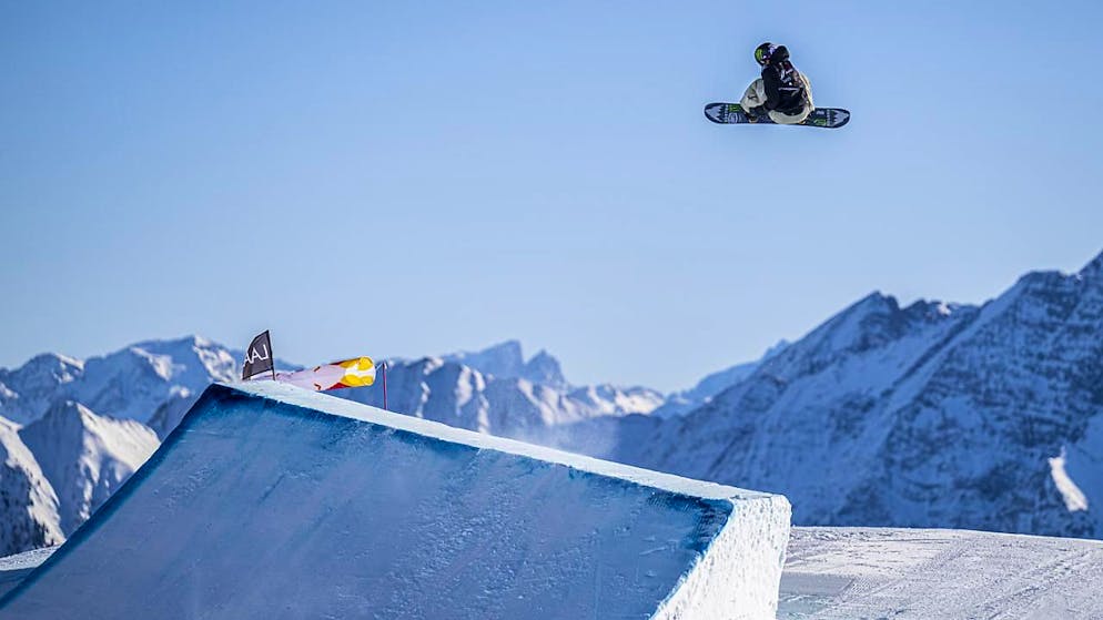 Im Slopestyle geht es hoch hinaus