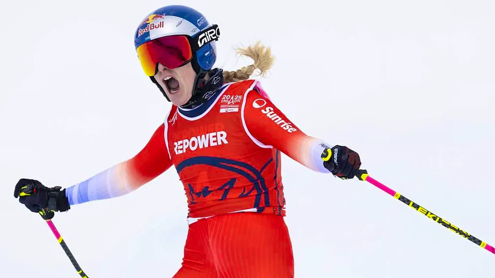 Fanny Smith is world champion for the second time