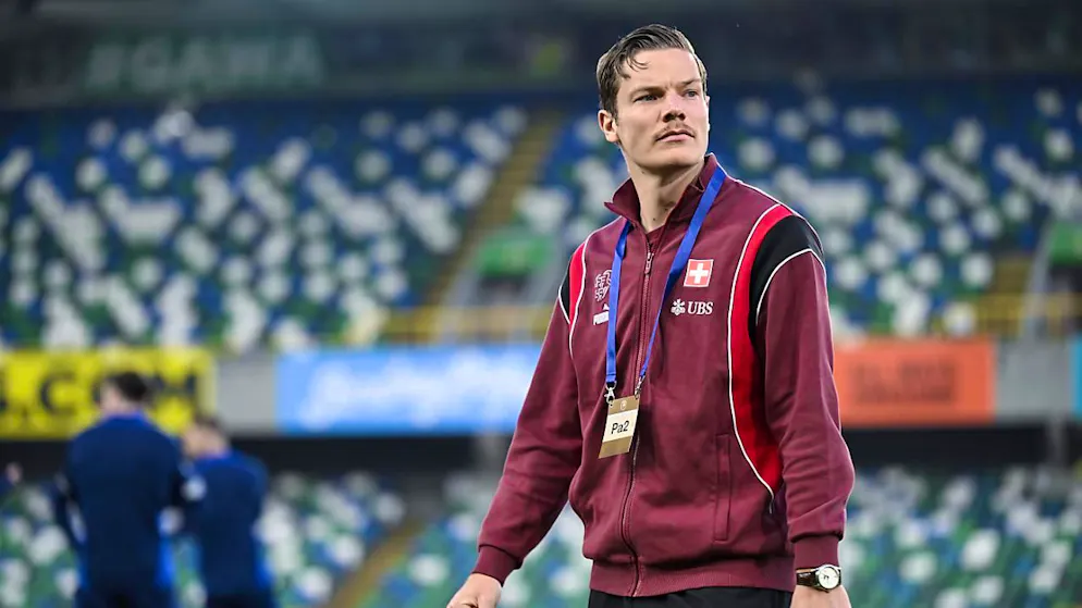 Stefan Gartenmann kommt in Belfast zu seinem ersten Spiel fürs Schweizer Nationalteam - und dies gleich in der Startelf