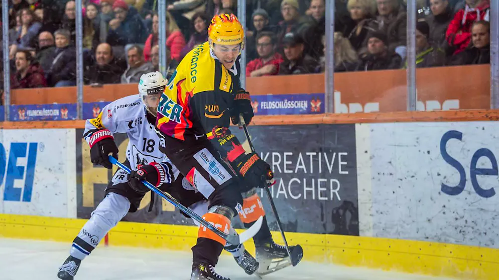 SCB-Held im Spiel 5: Berns Topskorer Waltteri Merelä musste erst verletzt raus und schoss dann in der Verlängerung das Siegtor für den SCB