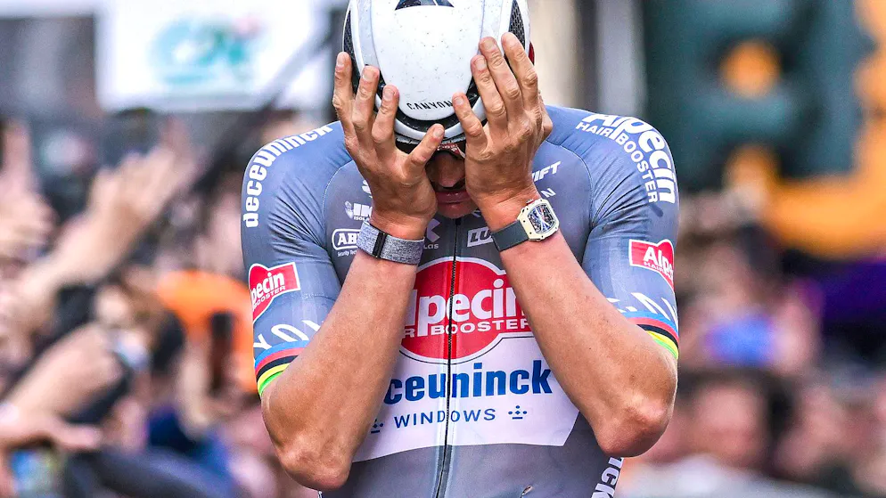 Mathieu van der Poel gewinnt zum zweiten Mal in Sanremo