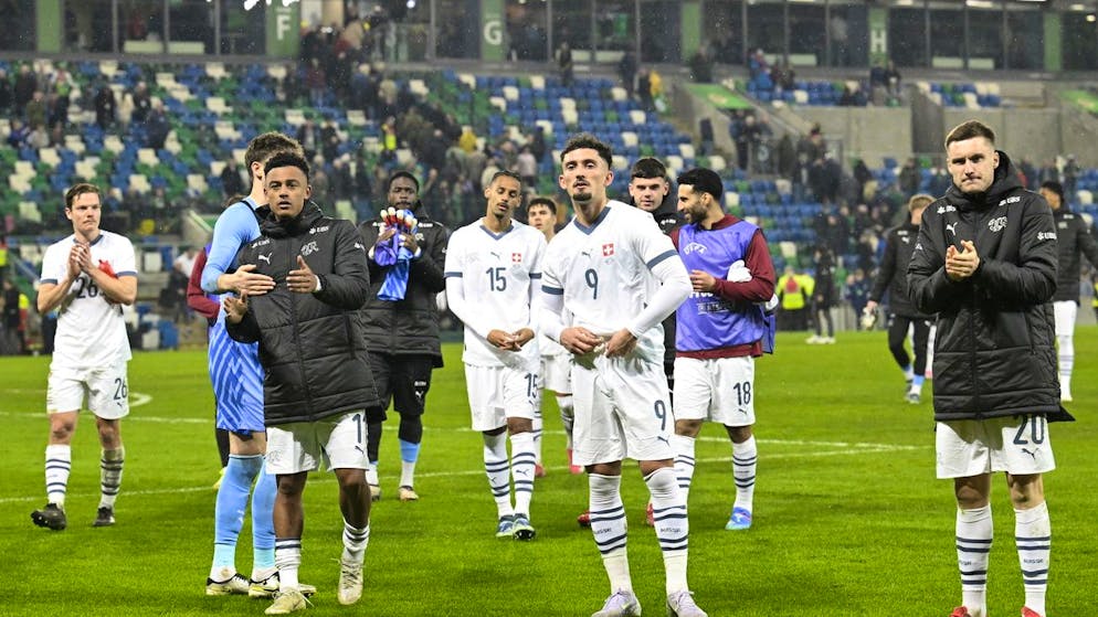 Nati notes on the 1:1 in Belfast. Sierro stands out - Embolo and Aebischer drop off