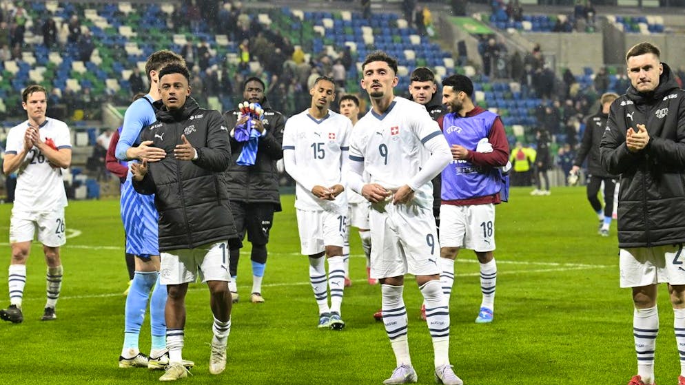 Wieder kein Sieg! Die Nati spielt in Belfast gegen Nordirland nur 1:1.