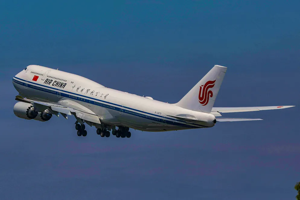 In an Air China Boeing 747, head of state Xi Jinping is caught in an air traffic control checkpoint over Switzerland. Beijing finds this inappropriate and protests in Bern (archive image).