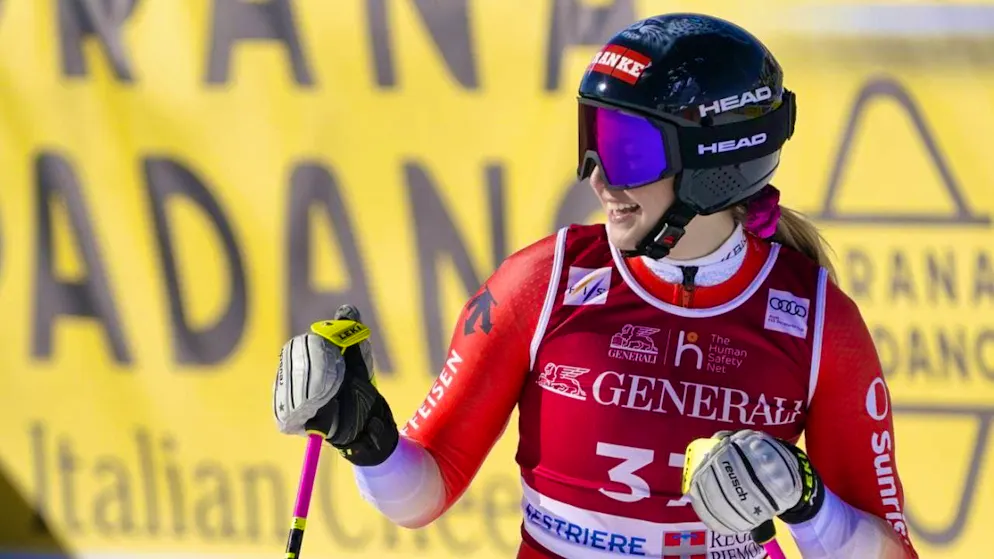 Like Lenz Hächler, Vanessa Kasper can look forward to a fixed starting place in the World Cup giant slaloms next winter