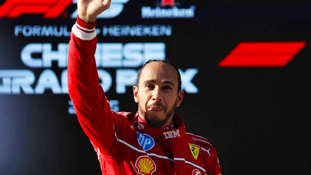 Lewis Hamilton is delighted with his sprint victory in China