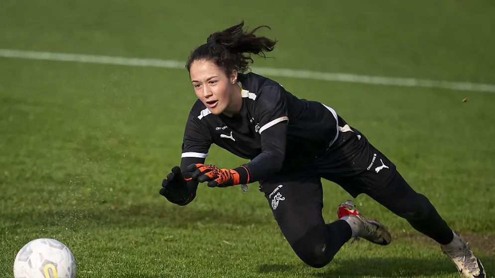 Livia Peng spielt mit Werder Bremen am 1. Mai im deutschen Cupfinal