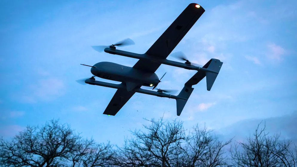 Both sides are relying heavily on drones in the Russian war of aggression against Ukraine - including for shelling the hinterland. (archive picture)