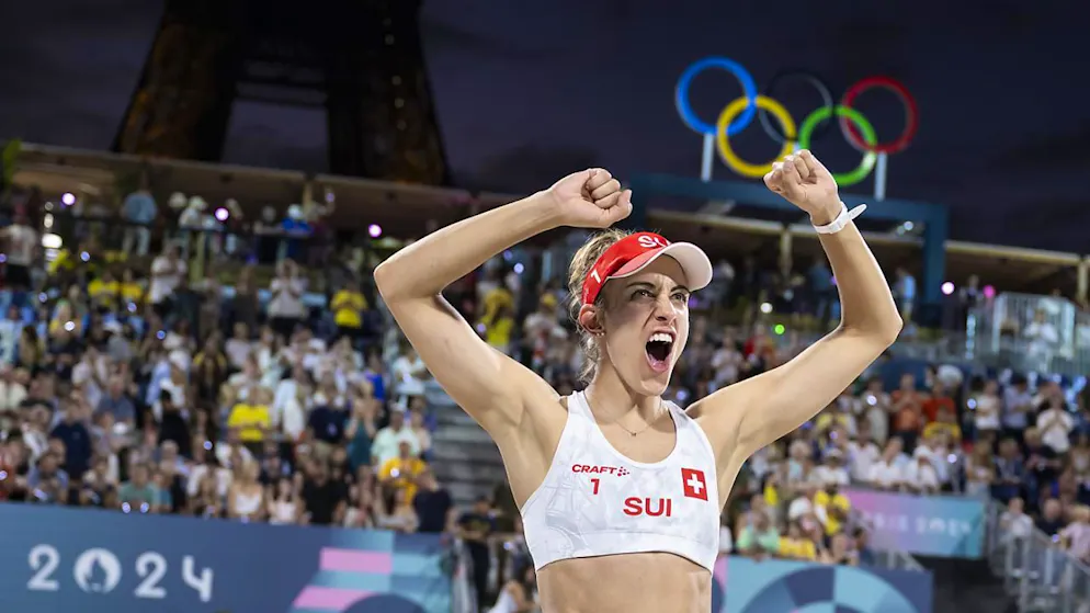 Auch mit neuer Partnerin gleich wieder erfolgreich: Olympia-Bronzegewinnerin Tanja Hüberli