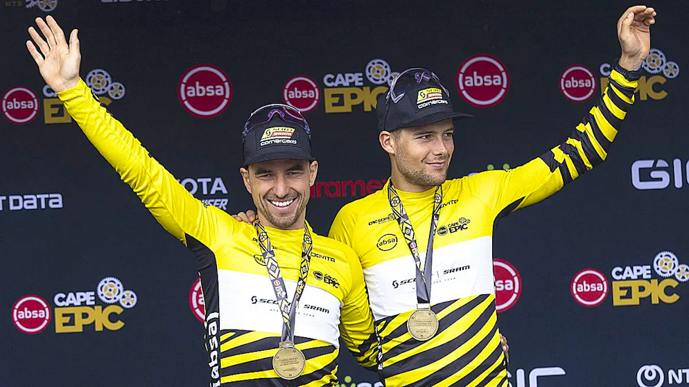 Nino Schurter und Filippo Colombo triumphieren in Südafrika.