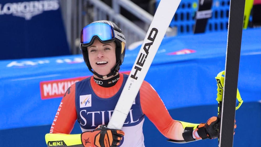 Lara Gut-Behrami schafft mit dem sechsten Sieg in der Super-G-Wertung Historisches