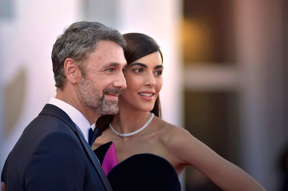 Raoul Bova e Rocio Munoz Morales in una foto d'archivio.