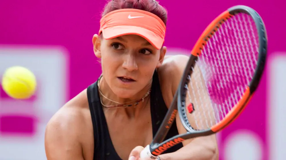 Rebeka Masarova spielte gut, aber nicht gut genug