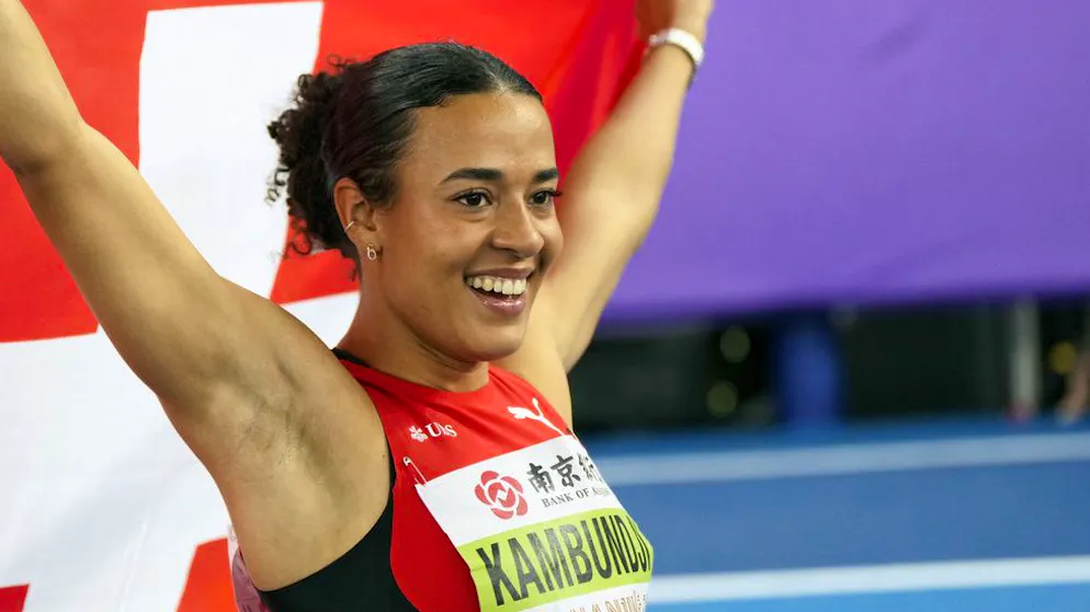 Ditaji Kambundji holt sich in einem hauchdünnen Finale die Silbermedaille.