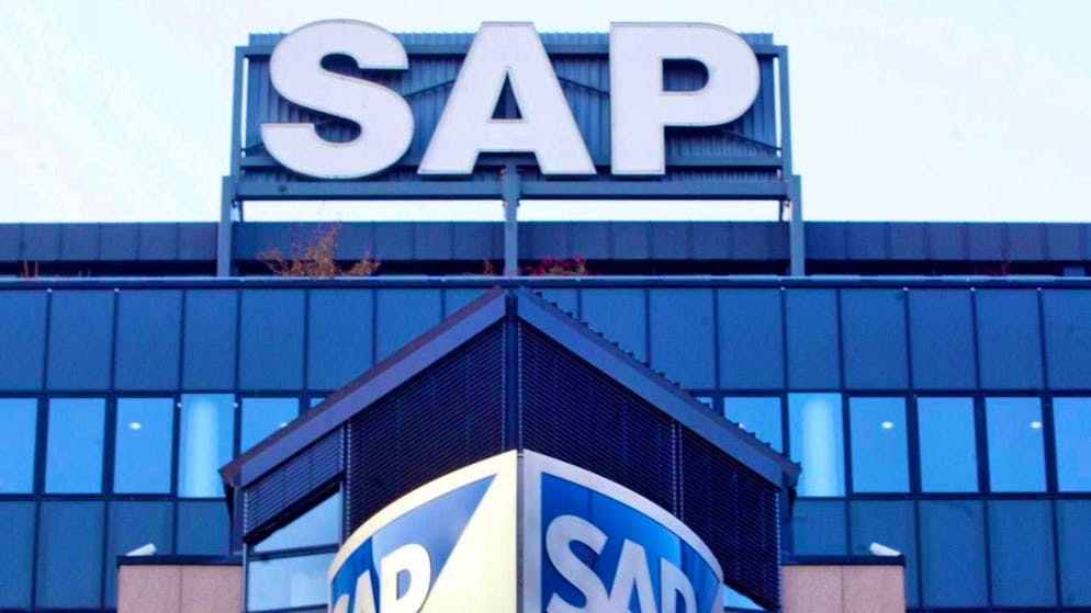 The German software company SAP is the most valuable company in Europe with a market capitalization of 314 billion euros. (archive picture)