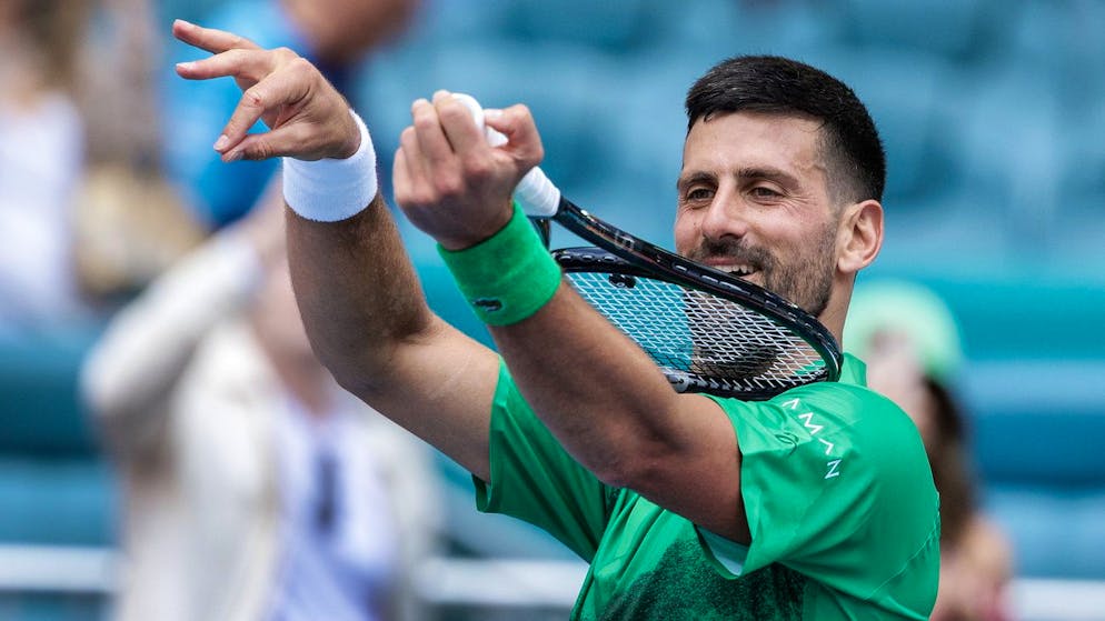 Wieder ein Rekord für Novak Djokovic.