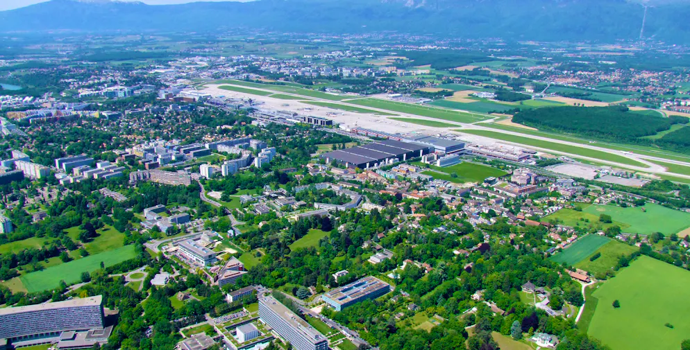 Die Razzia fand im Genfer Vorort Grand-Saconnex statt. 