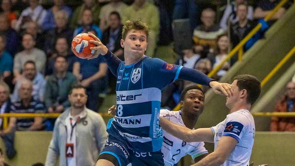 Luca Sigrist showed a strong game with his eleven goals