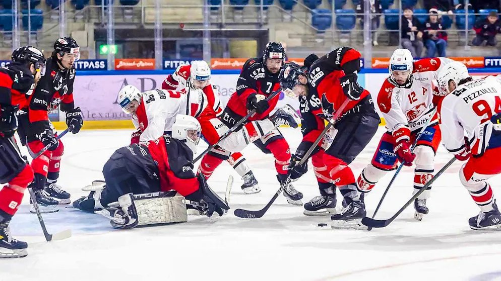 Visp wins Swiss League and aims for the National League - Gallery. The decision in game 5 was only made shortly before the end