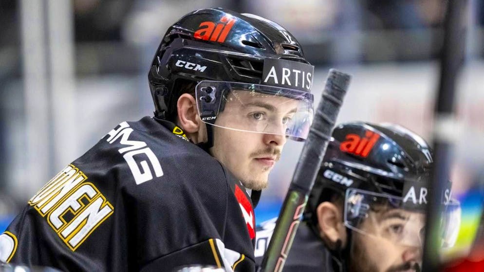 Jesper Peltonen, who had only scored five goals this season, scored Lugano to a 2-1 win against Ajoie in Pruntrut.