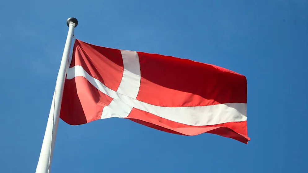 ARCHIV - Eine dänische Flagge. Foto: Steffen Trumpf/dpa