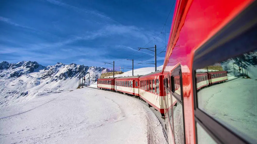 The Matterhorn Gotthard Railway had to suspend operations to Zermatt after a rockfall.