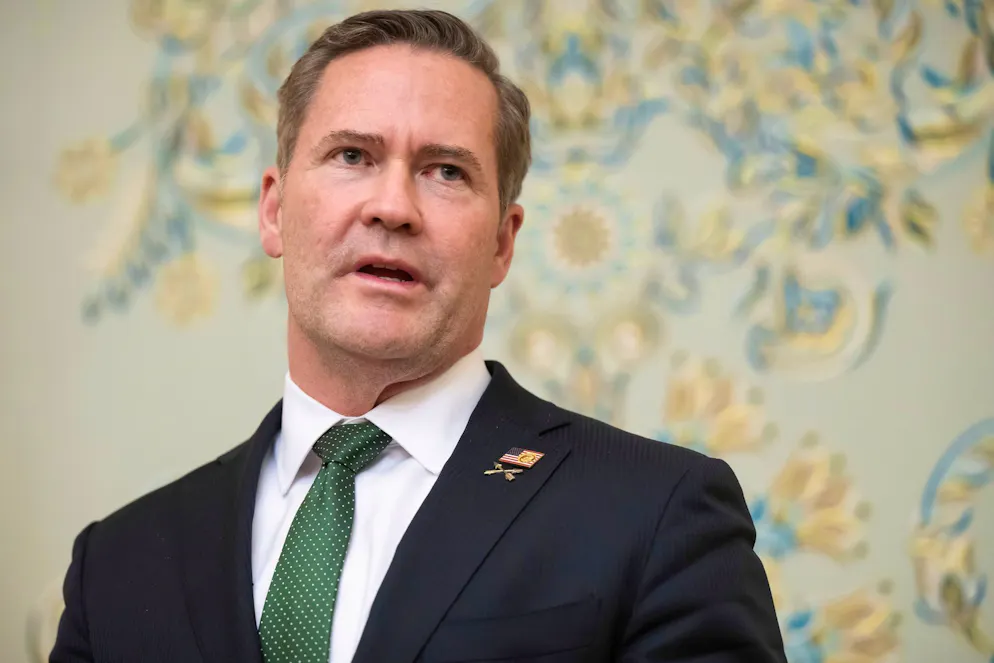 Der US-Botschafter bei den Vereinten Nationen, Mike Waltz. (Archivbild)