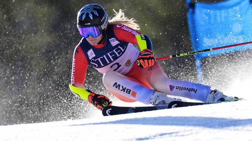 Brignone takes the small crystal globe. 100th podium finish! Gut-Behrami wins last giant of the season