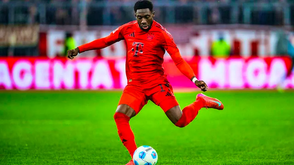 Alphonso Davies will miss Bayern Munich for months due to a cruciate ligament rupture.