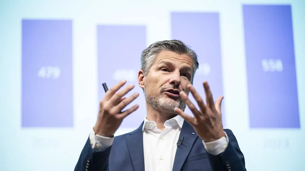 Der CEO der Zürcher Kantonalbank, Urs Baumann, erhielt im letzten Jahr eine Vergütung von insgesamt 2,82 Millionen Franken. (Archivbild)