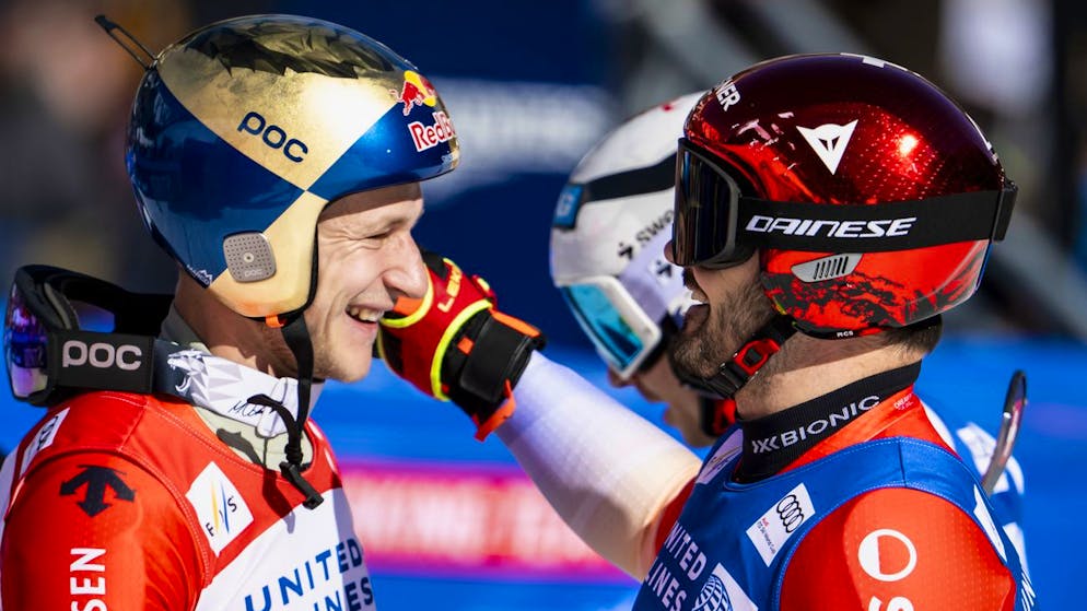 Doppelsieg beim Riesenslalom. Meillard in eigener Liga – Odermatt stürmt nach Aufholjagd auf Rang 2