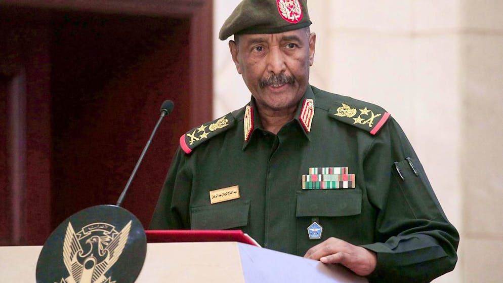 ARCHIV - Abdel Fattah al-Burhan Foto: Marwan Ali/AP/dpa