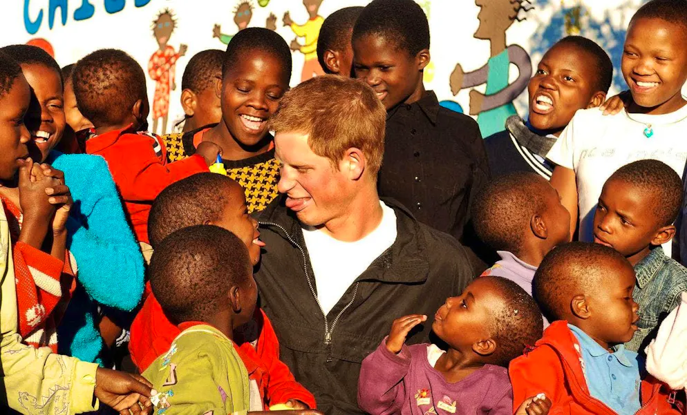 Prince Harry at a Sentebale Association event in April 2006.
