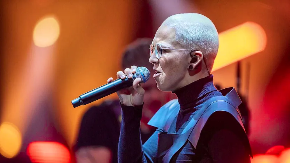 Bastian Baker and Co. sing winning songs one week before the ESC - Gallery. Stefanie Heinzmann will cover the song "Rise Like a Phoenix" in the TV show "ESC Mania" on May 10. Conchita Wurst won the ESC with it in 2014. (archive picture)