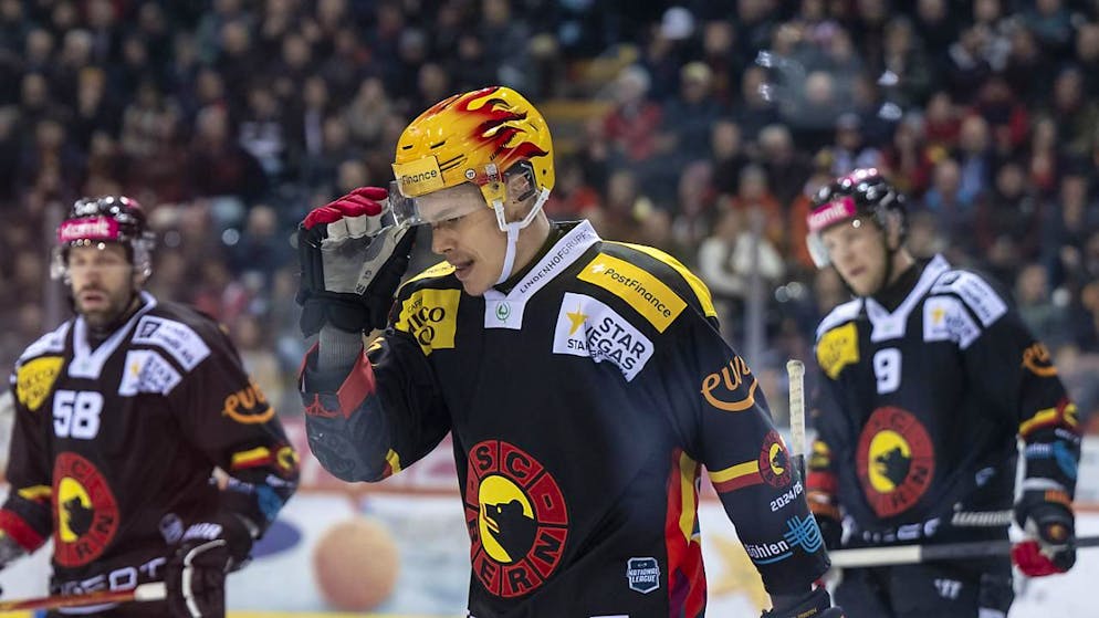 SCB-Topskorer Waltteri Merelä und seine Mitspieler verabschiedeten sich am Mittwochabend in der heimischen Arena ins Saisonende.