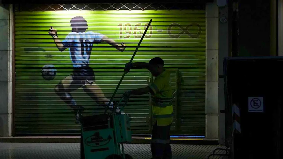 192 witnesses were summoned in the trial into the death of football star Diego Maradona. (archive picture)