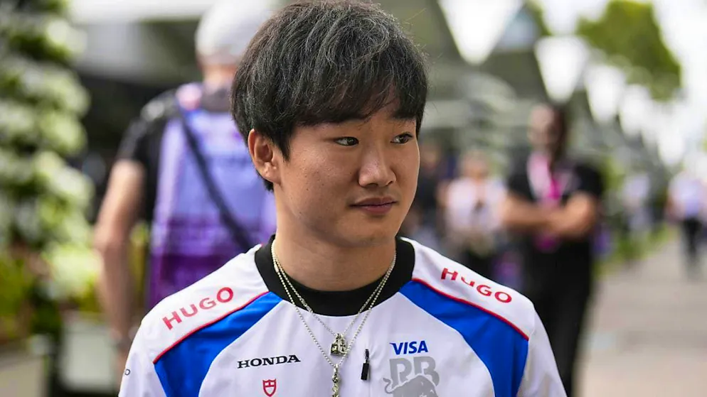 Gets a chance at Red Bull: the Japanese Yuki Tsunoda.