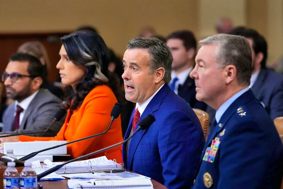 Pentagon chief under pressure over secret chat affair - Gallery. Ratcliffe distances himself from Hegseth. 