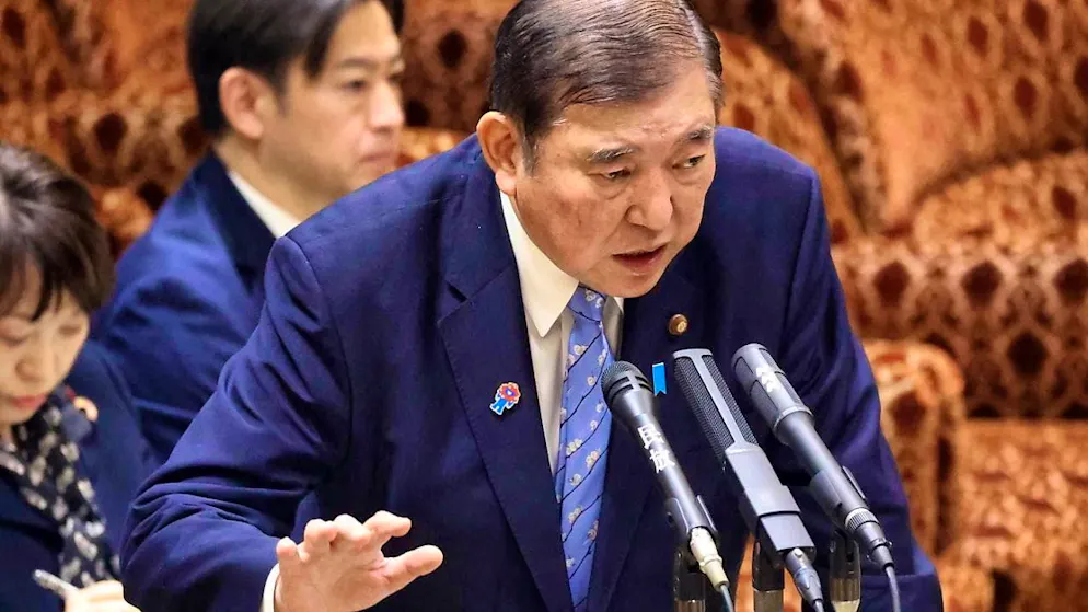 Japan is considering various options in response to US tariffs on car imports, according to Prime Minister Shigeru Ishiba. (archive picture)