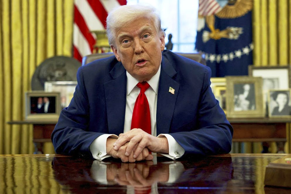 Guerra tra Iran e Israele. Donald Trump in un'immagine d'archivio.